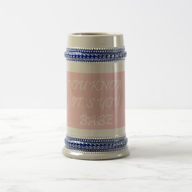 Babe Beer Stein (Center)
