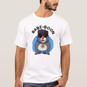 Babe-boon Funny Animal Monkey Baboon Pun  T-Shirt
