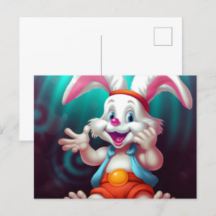 Babe Rabbit Postcard