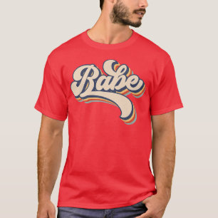 Babe Retro Bride Funny Bridesmaid Bachelorette Par T-Shirt