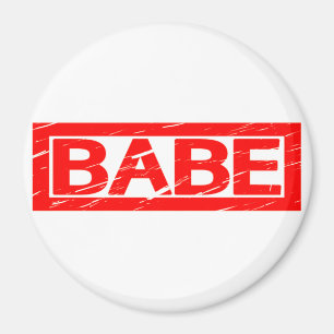 Babe Stamp Magnet