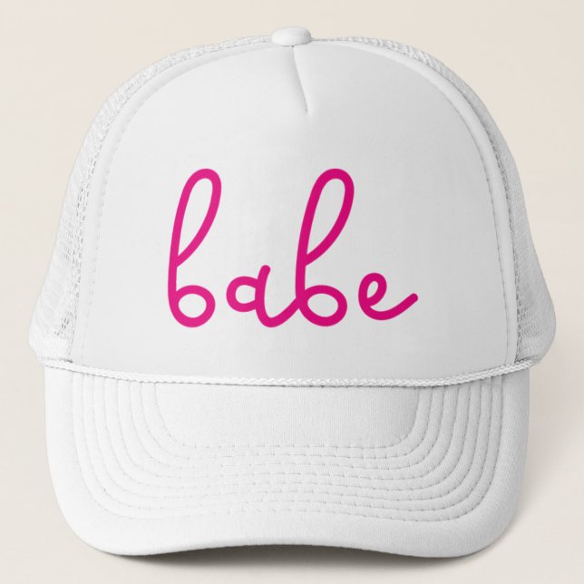 Babe. Trucker Hat (Front)