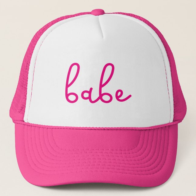 Babe. Trucker Hat (Front)