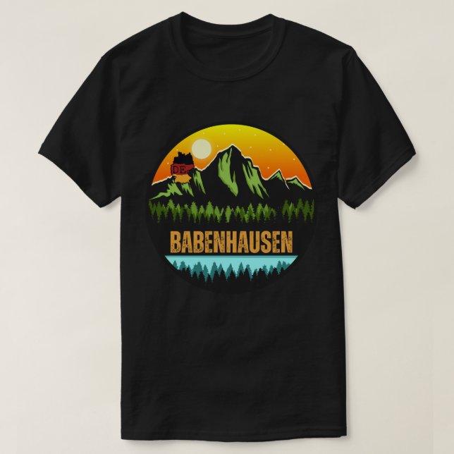 Babenhausen, Germany T-Shirt (Design Front)