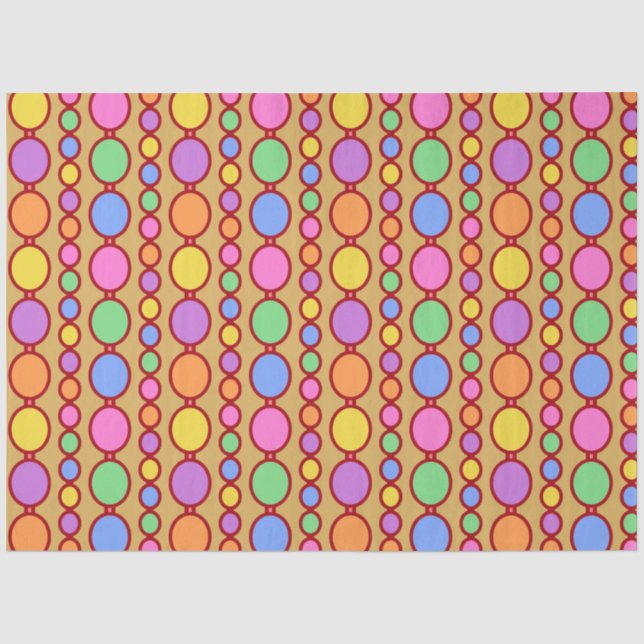 Babes Beads Bright Red Tissue Paper (Front)