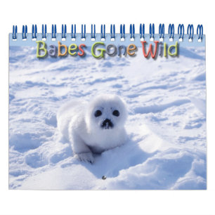 Babes Gone Wild/Wild Baby Animals DIY Year Calendar