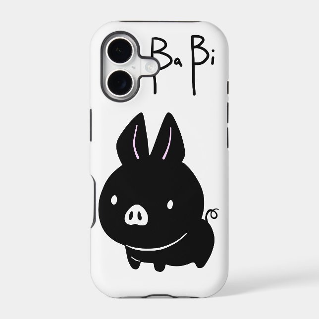 BaBi Piggy iPhone Case (Back)