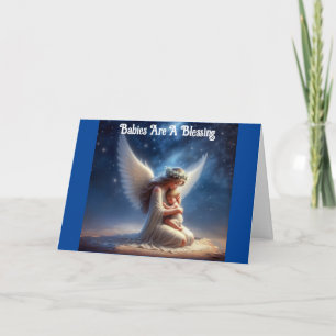 Babies Are A Blessing Congratulations Card