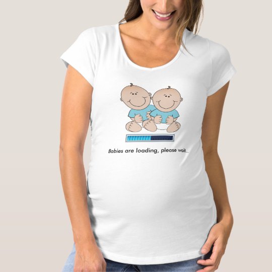 Babies are loading (boys) maternity T-Shirt