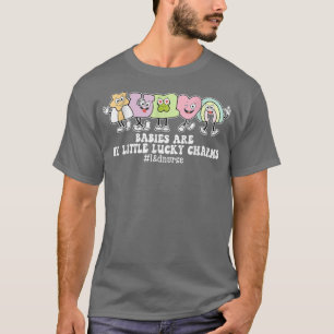 Babies Are My Little Lucky Charms St Patricks Day T-Shirt