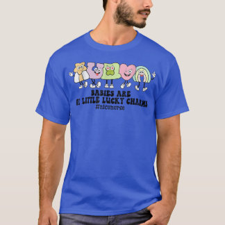 Babies Are My Little Lucky Charms St Patricks Day  T-Shirt