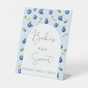 Babies are sweet please take a treat  pedestal sign