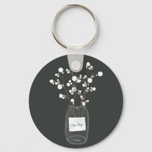 BABIES BREATH/COTTON Teacher Keychain