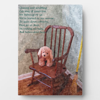 "Babies don't keep" Nursery Plaque