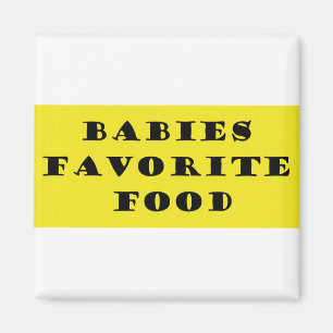 Babies favourite food magnet