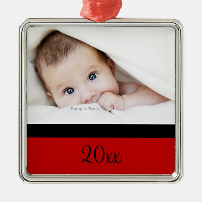 Babies first Christmas ornament (Front)