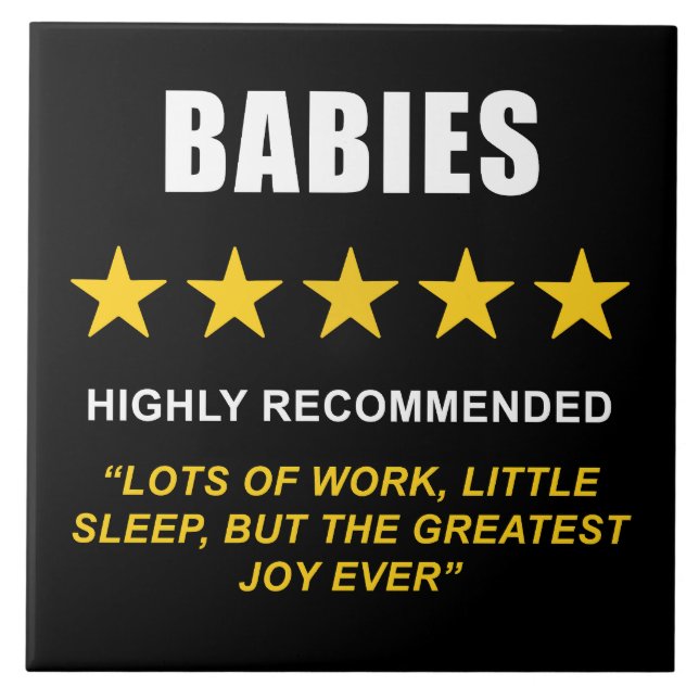Babies – Highly Recommended: The Biggest Blessings Tile (Front)
