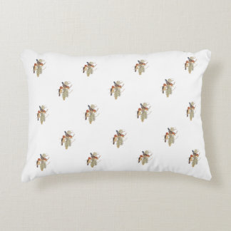 Babies: Little Birds Kingfisher (OR.W.) - Accent Pillow