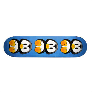 babin pingouin tux skateboard