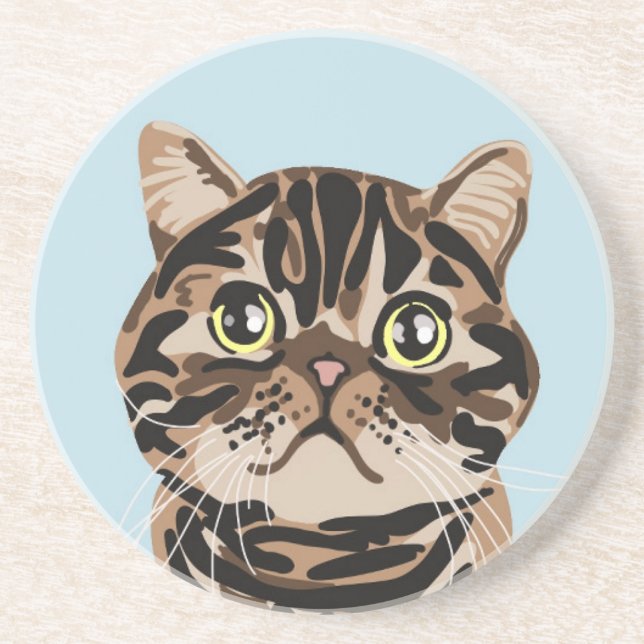 Babka le Dessous de verre de chat (Devant)