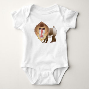 Baboon Baby Bodysuit