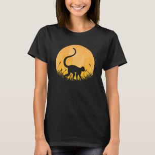 Baboon Easy Halloween Outfit Monkey Animal Moon Co T-Shirt