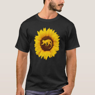 Baboon  For Women Men Monkey Animal Sunflower T-Shirt