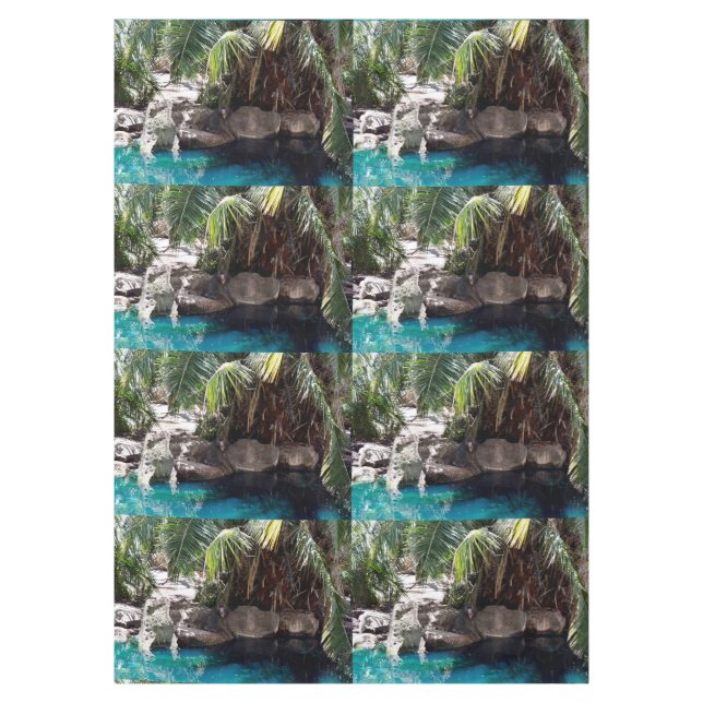 Baboon In Paradise, Tablecloth (Front)