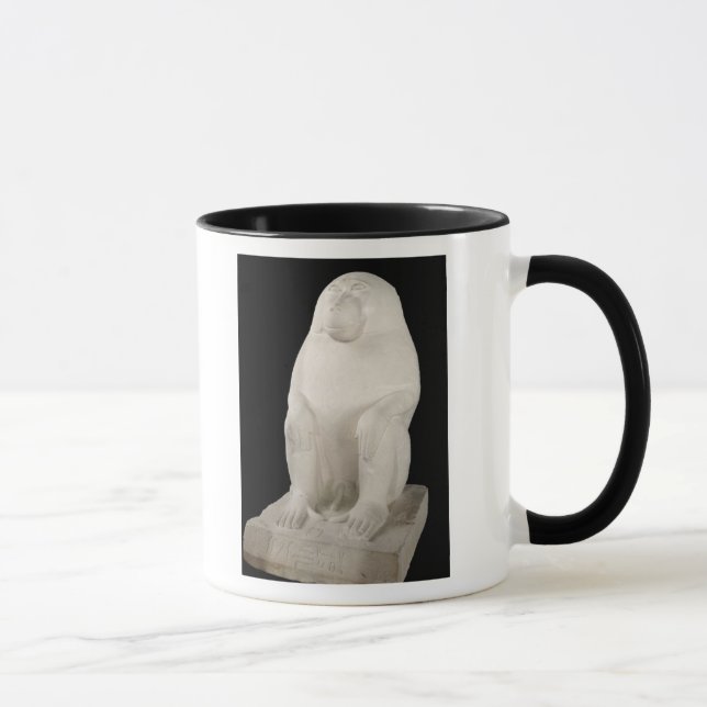 Baboon, Middle Kingdom, possibly 7th Dynasty Mug (Right)