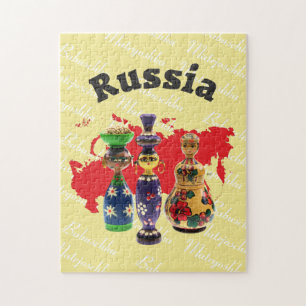 Babuschka Matrjoschka Matryoshka  Puzzles
