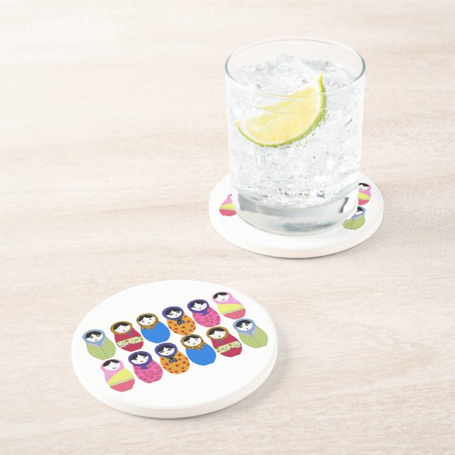 Babushka Doll Coaster (Side)