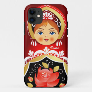 Babushka Matryoshka Russian Doll iPhone 11 Case