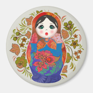 Babushka Russian Nesting Dolls Magnet