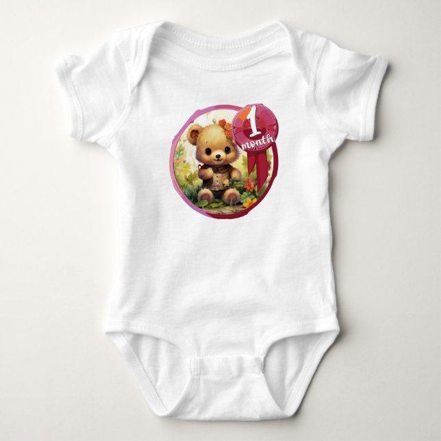 Baby - 1 month bodysuit (Front)