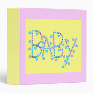 Baby 3-Ring Binder/Photo Album Binder