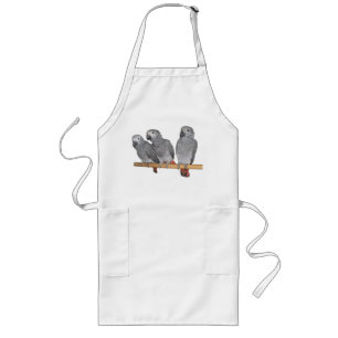 Baby African Grey Apron
