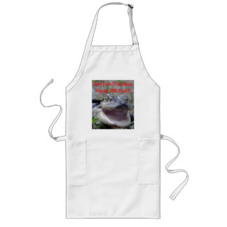 Baby Alligator "Don't Kiss This Cook"- Apron