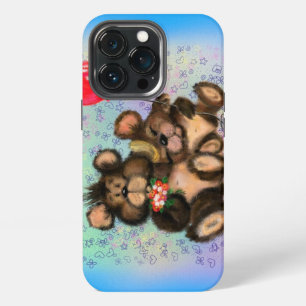 Baby and Mom Bears iPhone Case