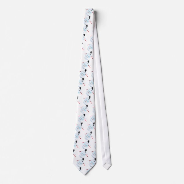 Baby and Stork Tie (Front)