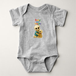 Baby and Waggles — The Boneheads Baby Bodysuit