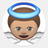 baby angel emoji Halo love