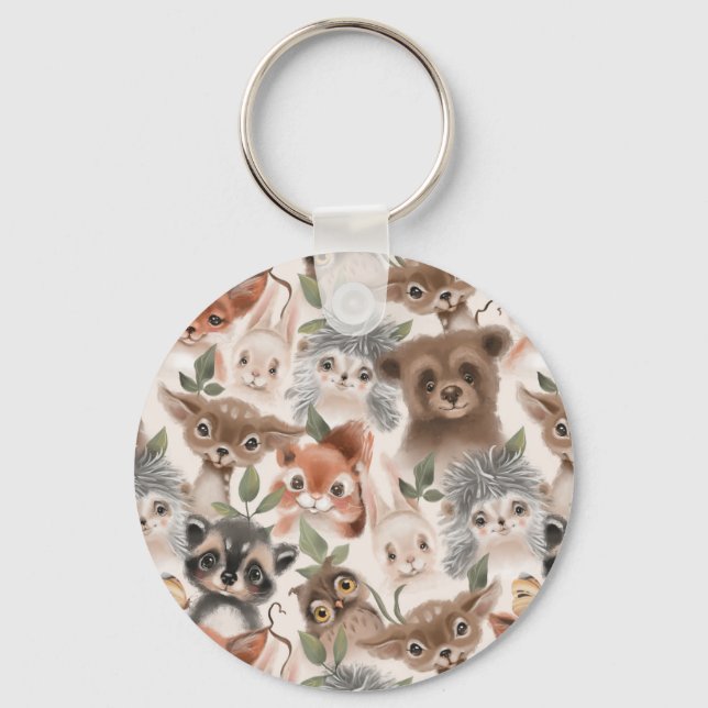 Baby Animal  Keychain (Front)