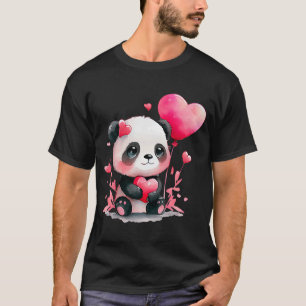 Baby Animal Valentine's Day Animal Animal Panda T-Shirt