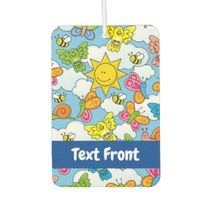 Baby Animals Background Air Freshener