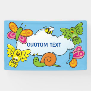 Baby Animals Background Banner