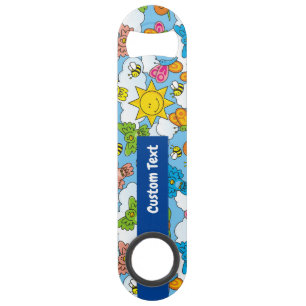 Baby Animals Background Bar Key