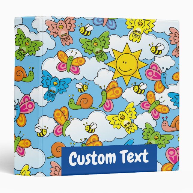 Baby Animals Background Binder (Front/Spine)