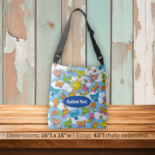 Baby Animals Background Crossbody Bag
