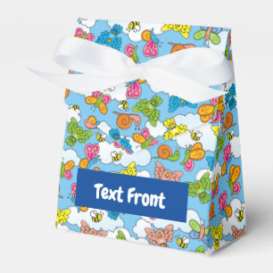 Baby Animals Background Favor Box