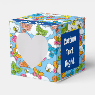 Baby Animals Background Favor Box